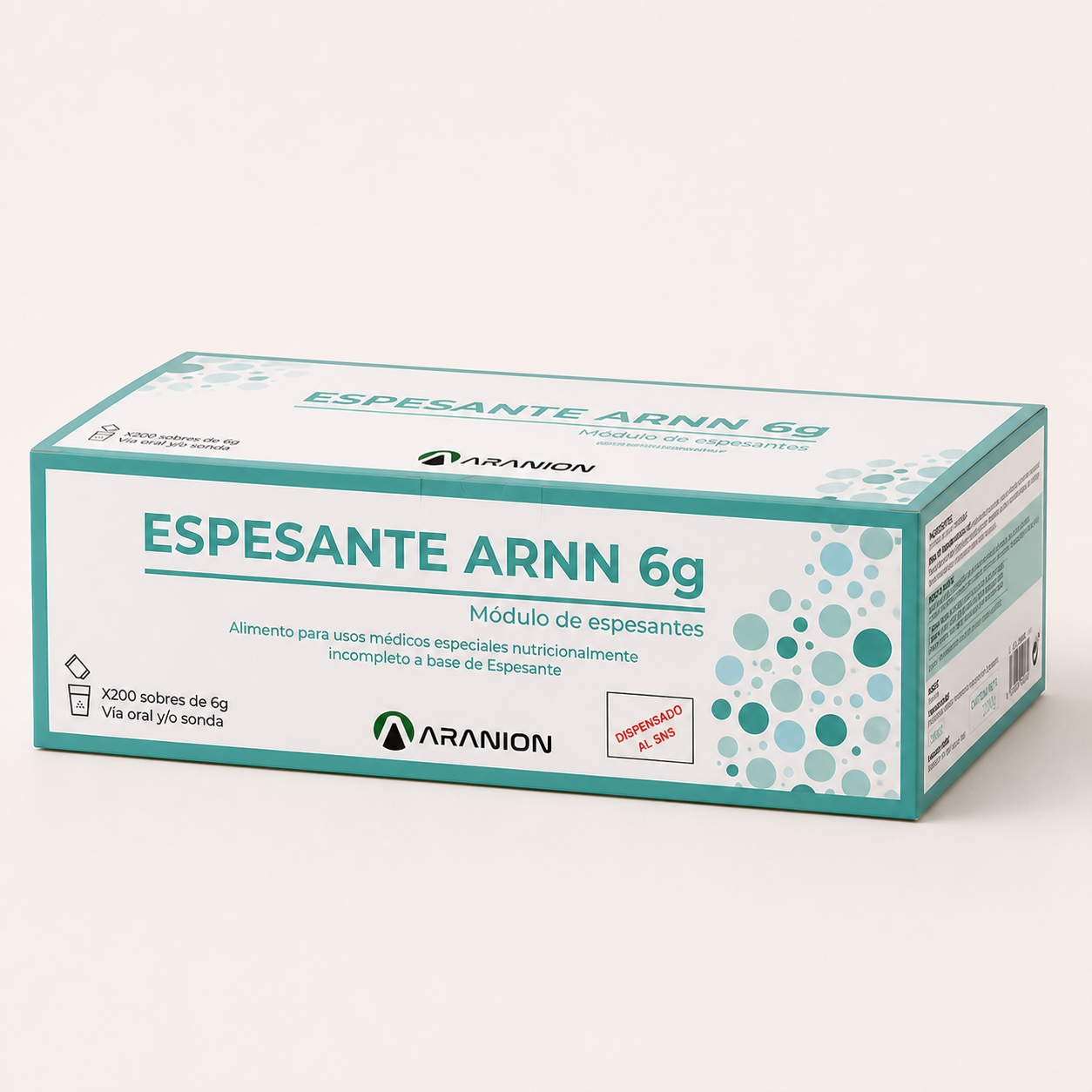 Estuche de ESPESANTE ARNN 6 g con 200 sobres