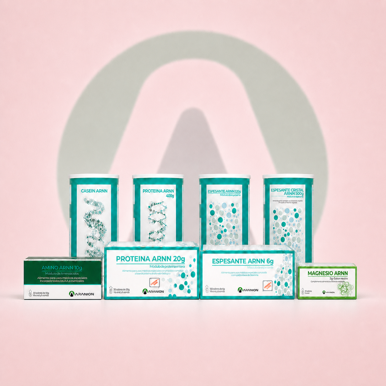 Gama de productos de nutrición clínica ARANION