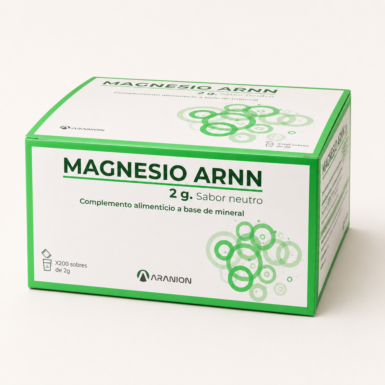 Estuche de MAGNESIO ARNN con 200 sobres